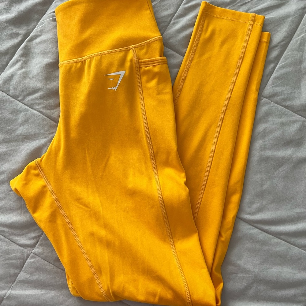 Gymshark Dreamy Leggings Yellow
